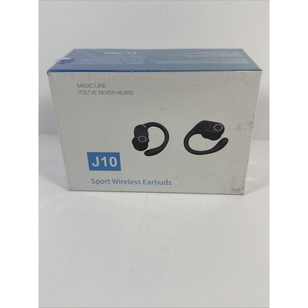 Wireless Earbuds, Sports Bluetooth Headphones, 4-5hr Playtime Ear Buds with LED